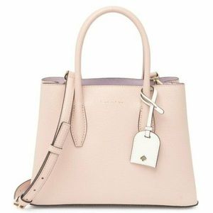NWT Kate Spade NY Eva Small Satchel Blush Leather Handbag Purse WKRU5697